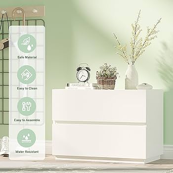 【送料無料】２点セット/White nature Dresser Set Springtown 5 Pc White Wash Bunk Bed Set With Dresser, 4 Pc